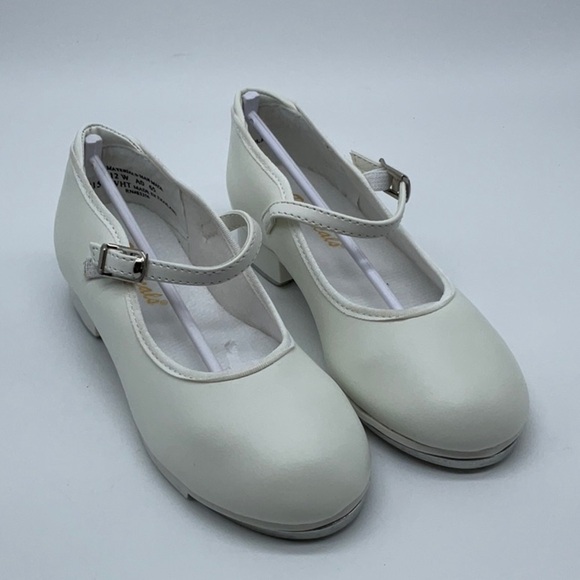 Theatricals Girls TapRite Molded Tap Slide Buckle Tap Shoes - Picture 1 of 7